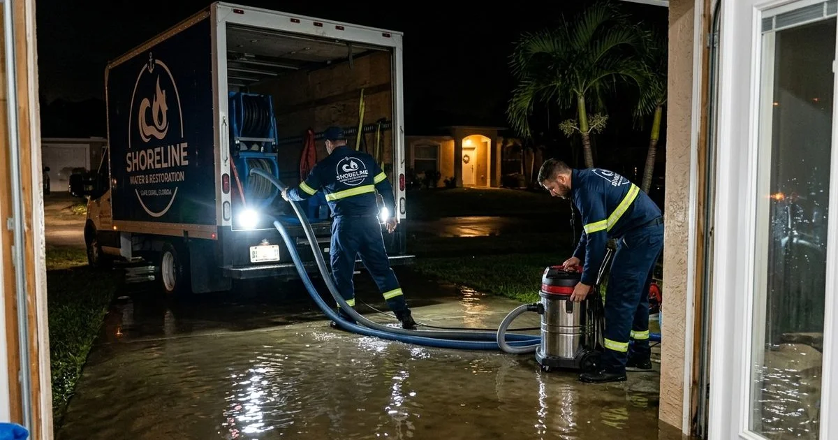 Emergency Water Cleanup
